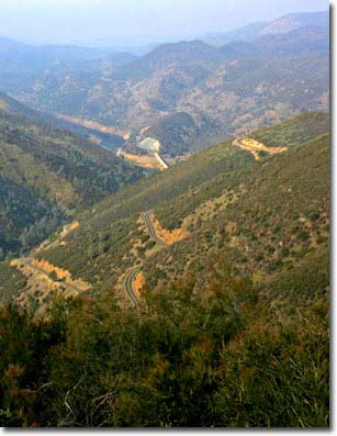 Merced River Canyon from Hwy 49