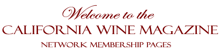California Wine Magazine Network Member Sign in